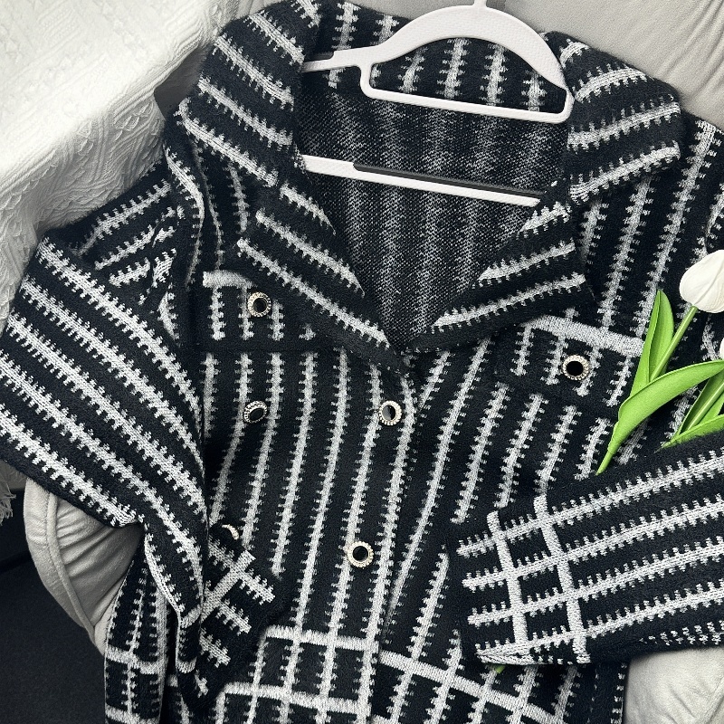 Wini kardigan longgar wanita Atasan Blazer