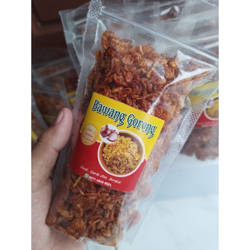 

Bawang goreng kemasan100gr