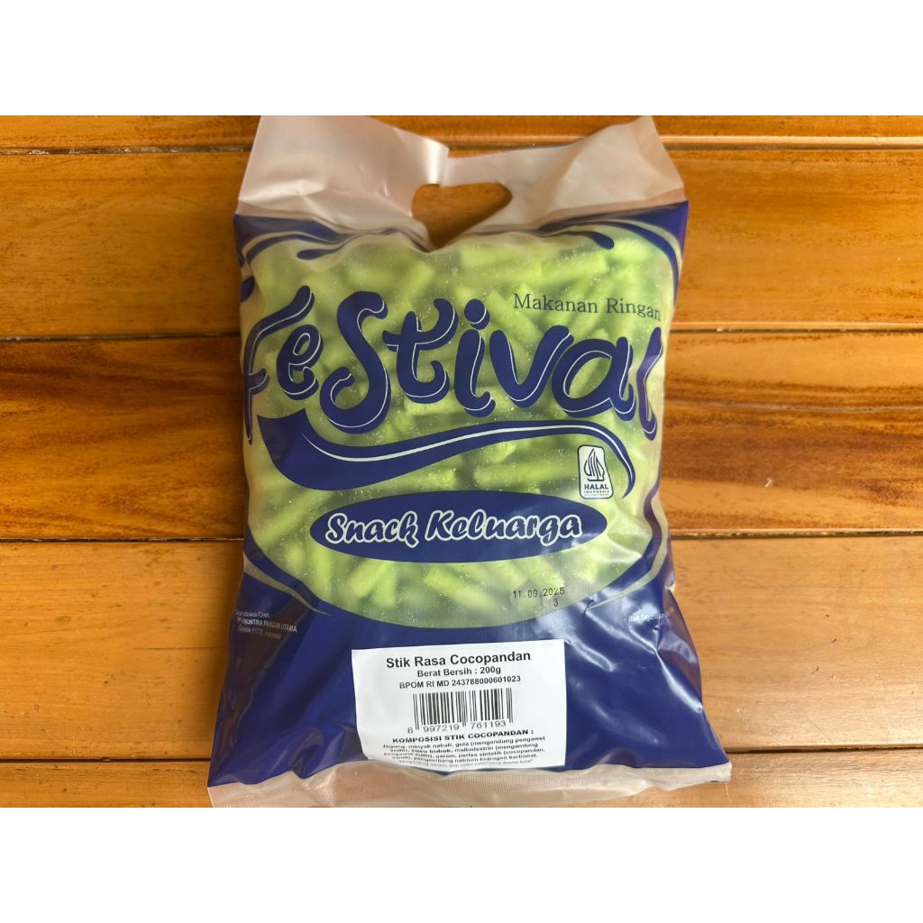 

Festival Snack Keluarga Rasa Cocopandan 200g
