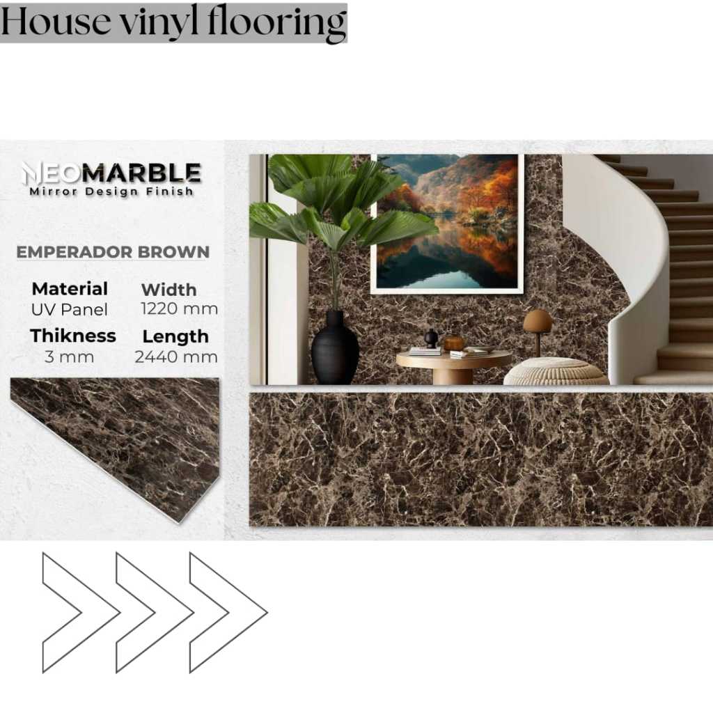 UV Panel NeoMarble Interior hiasan dinding