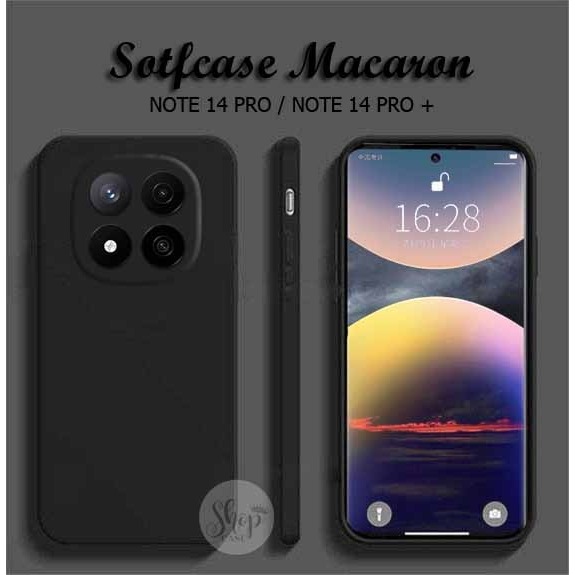 Softcase Macaron Polos Case HP For REDMI NOTE 14 PRO REDMI NOTE 14 PRO PLUS Case REDMI NOTE 14 PRO R