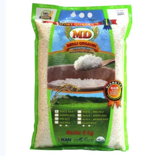 

MD Organic White Rice (Ciherang) 5 kg