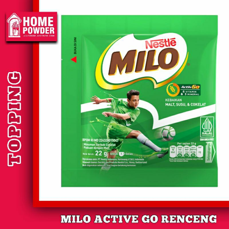 

Promo Murah Milo Active Go 22gr Renceng