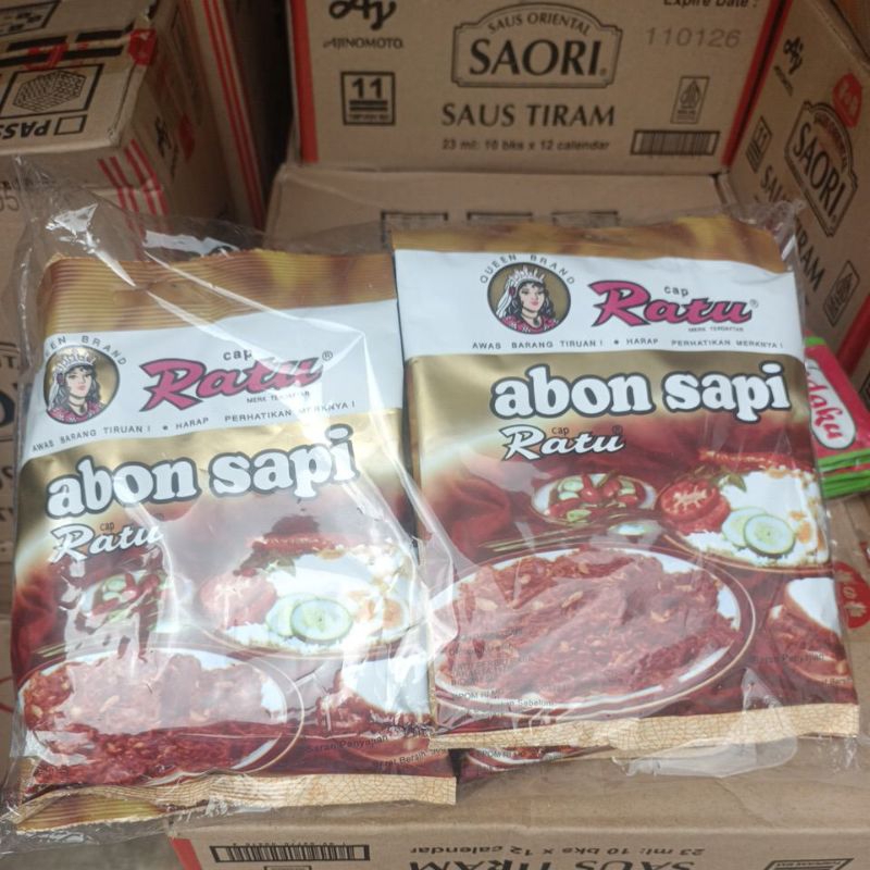 

Abon Sapi Cap Ratu 90g