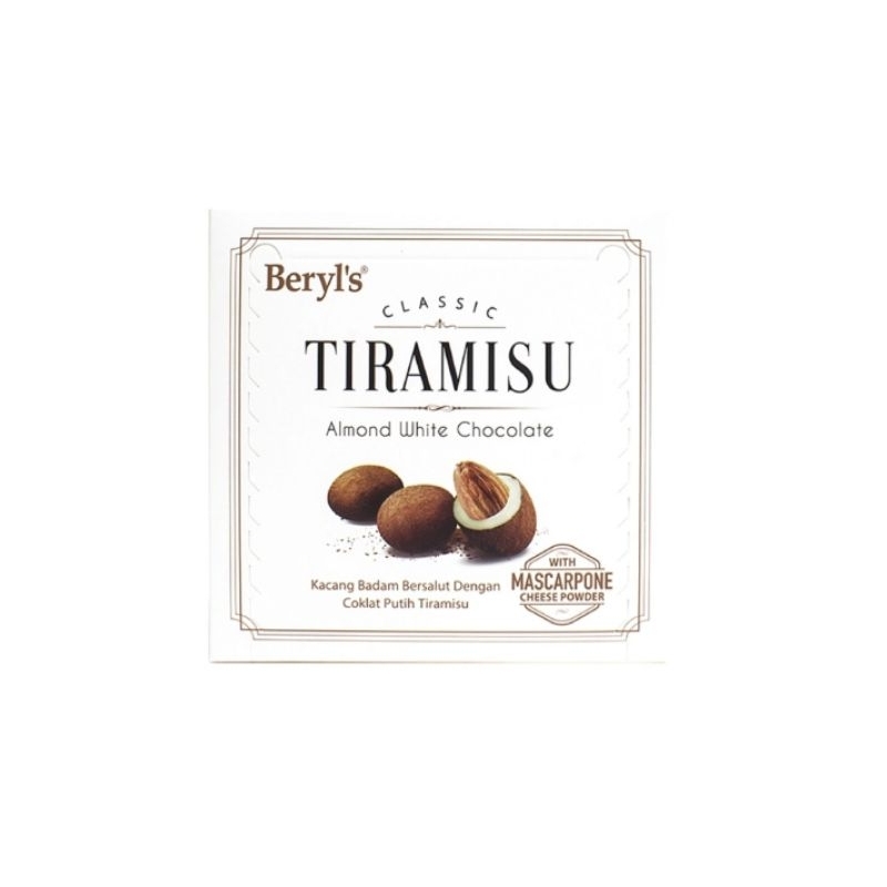 

Beryl's Classic Tiramisu Almond White Chocolate (65g)