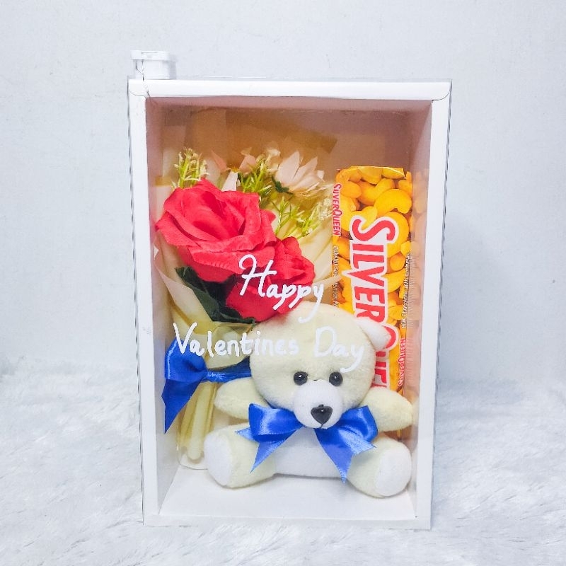 Flower in box | valentine | hadiah valentine