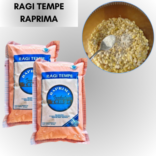 

Ragi Tempe RAPRIMA Kemasan 500gr Untuk Fermentasi Tempe Solusi Praktis untuk Produksi Tempe Berkualitas