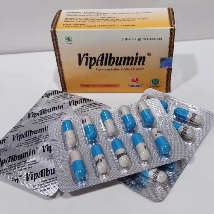VIPALBUMIN  STRIP 10 KAPSUL ( VIP ALBUMIN)