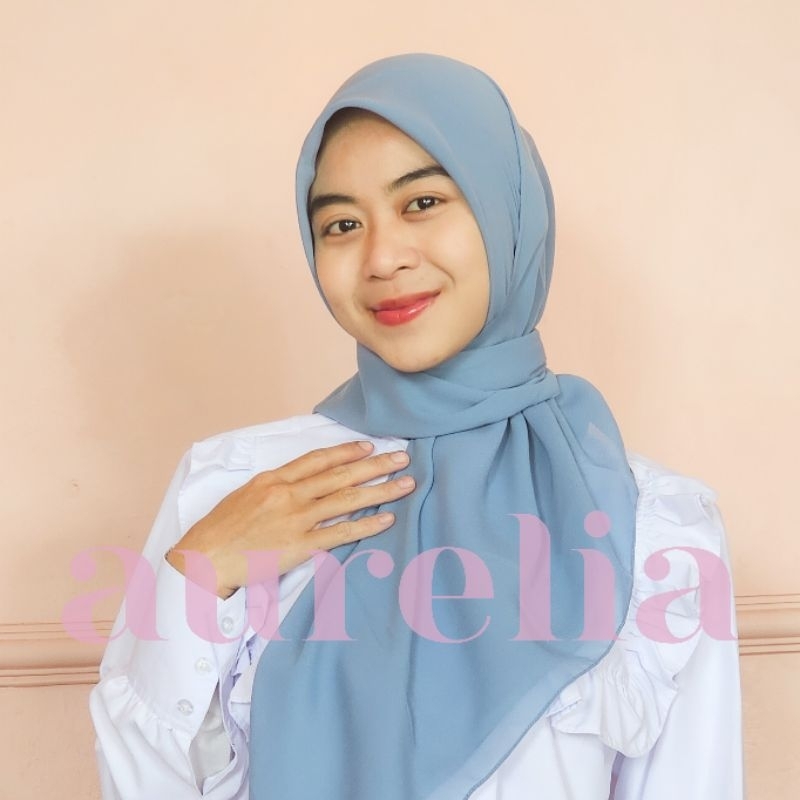 Hijab Segi Empat Azzahra - Bella Square
