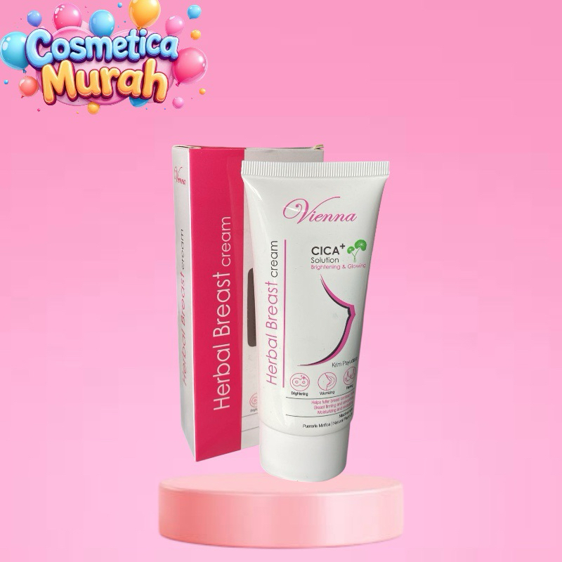 ub,ex] VIENNA HERBAL BREAST CREAM TUBE 80 ML - CREAM PENGENCANG PEMBESAR
