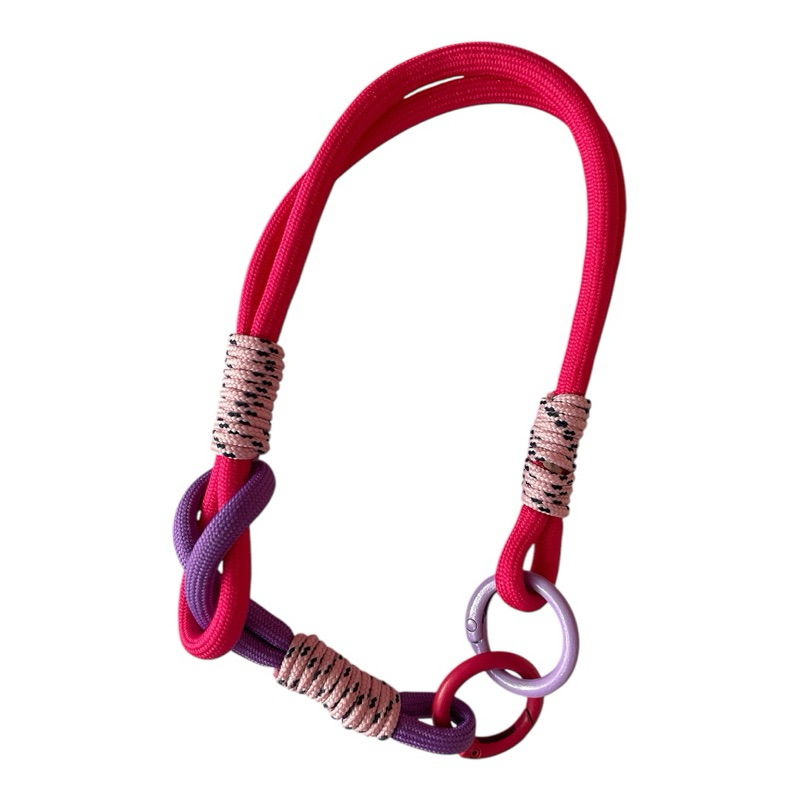 Tali HP String Gantungan Tali Pergelangan Tangan Dikepang Dirantai Ponsel Antihilang Casing HP Warna