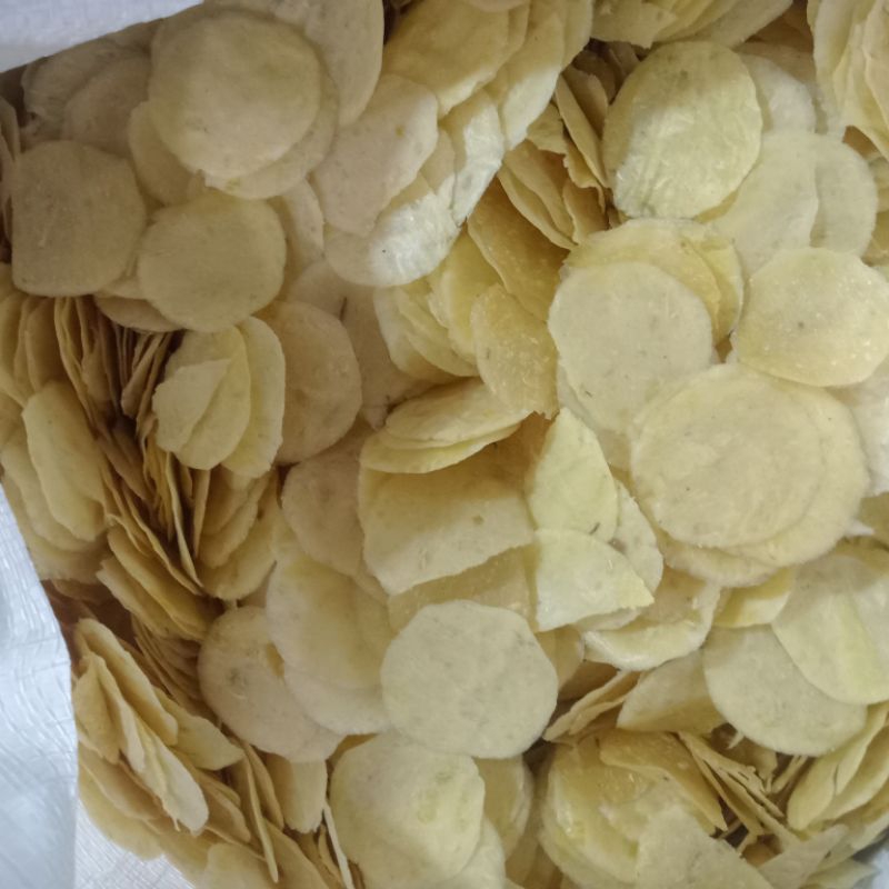 

Opak Singkong Gurih Ukuran Kecil Asli Khas Medan 250 gr