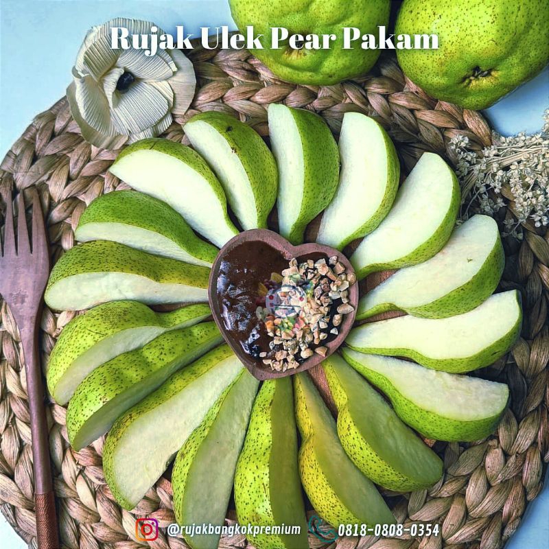 

Rujak Ulek Pear Pakam Cup 1000ml