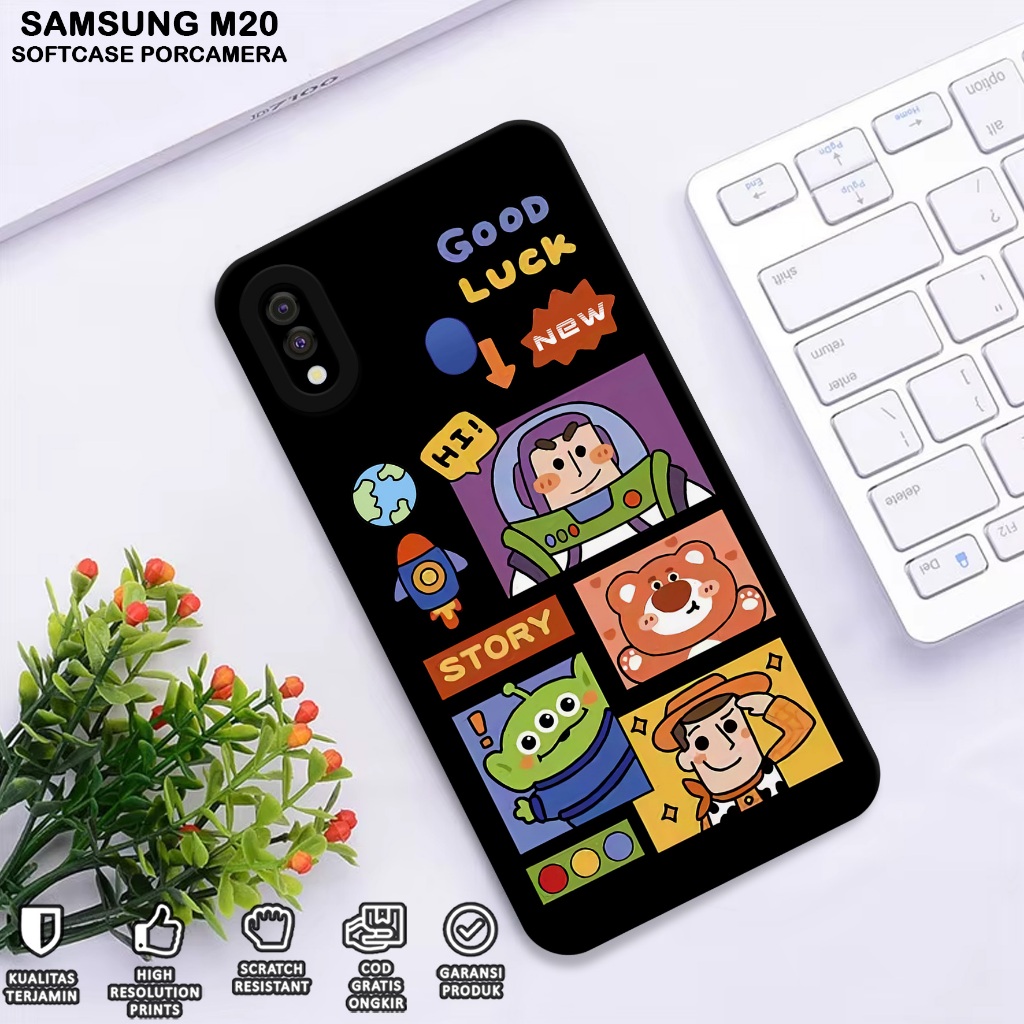 Case Hp Samsung M20 - Casing Hp Samsung M20 - Softcase Samsung M20 MOTIF TOY STORY - Case Samsung M2