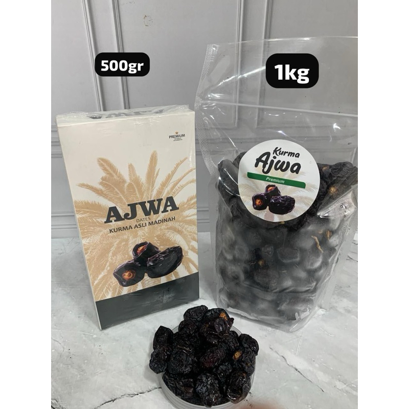 

kurma Ajwa Madinah Reguler (grade B) - Mix Medium dan Kecil - kurma Nabi - Import Madinah - Organik - Termurah
