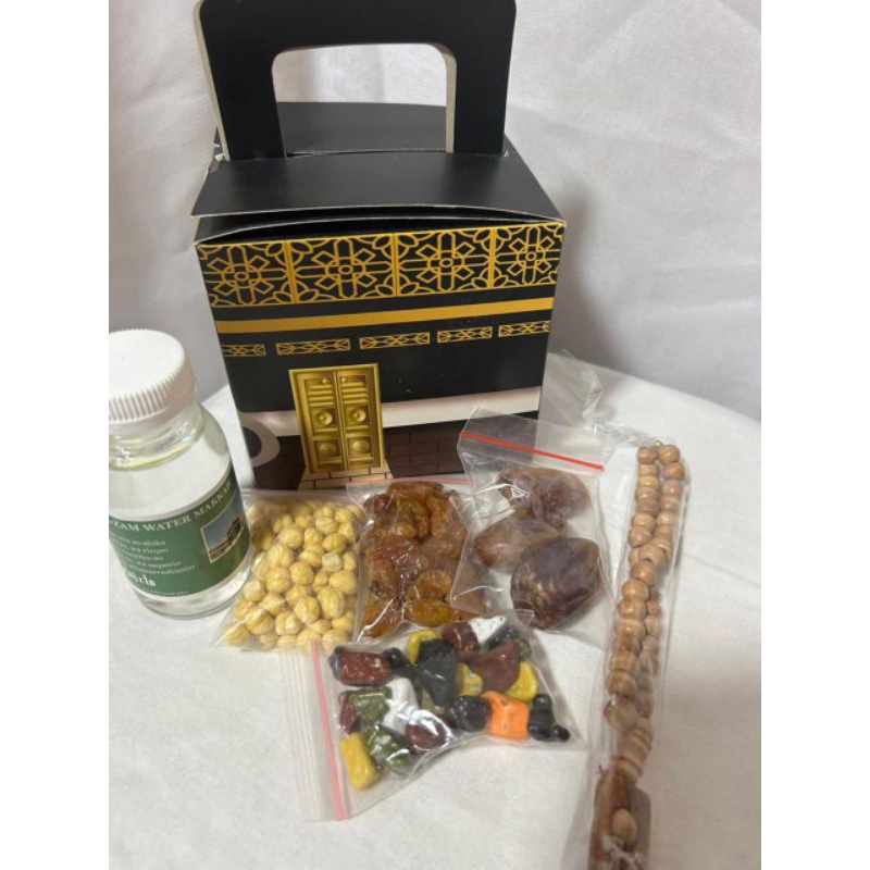 

G&C oleh oleh Haji dan Umroh Kabah Paket 25pcs Lengkap
