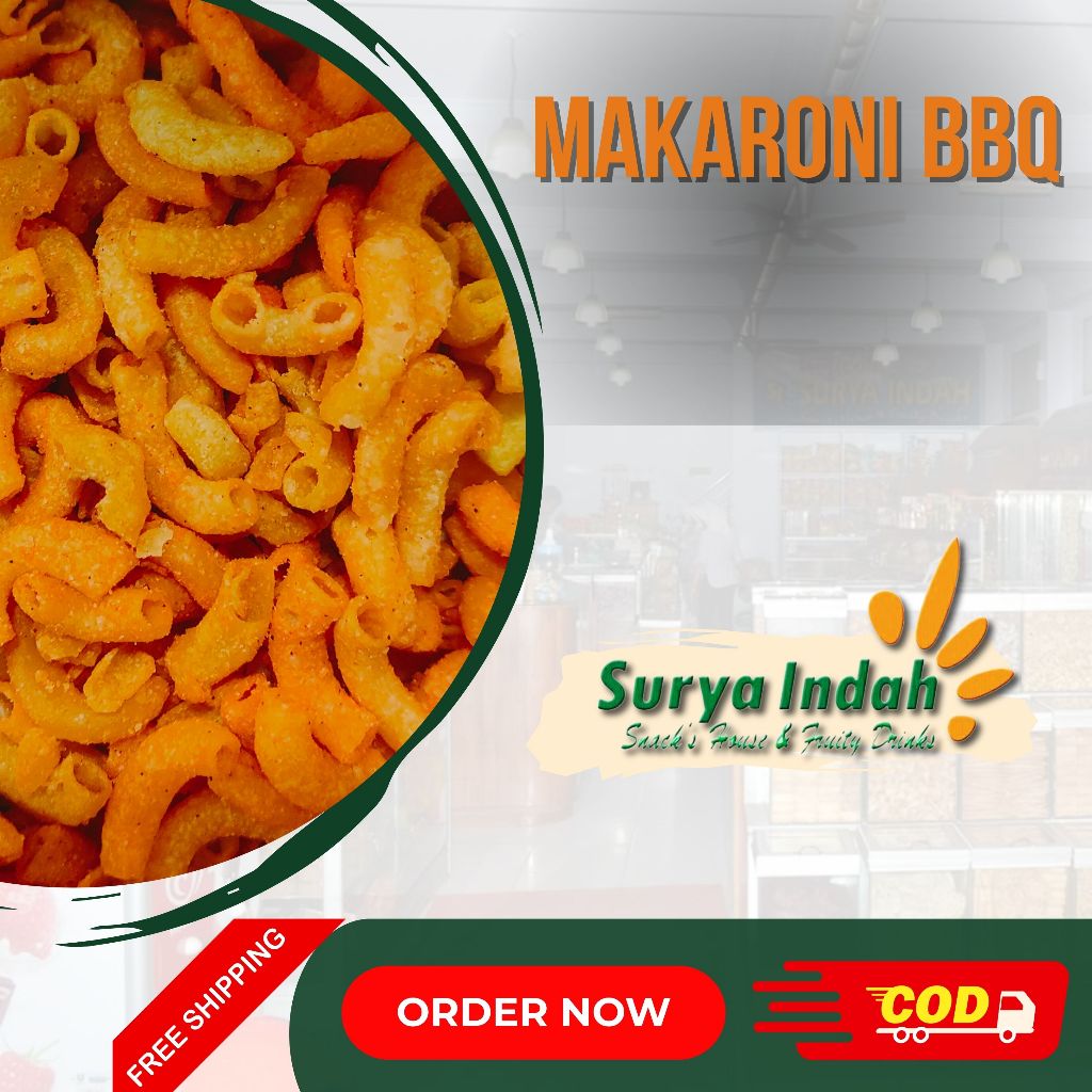 

Makaroni BBQ 100gr Surya Indah Jombang