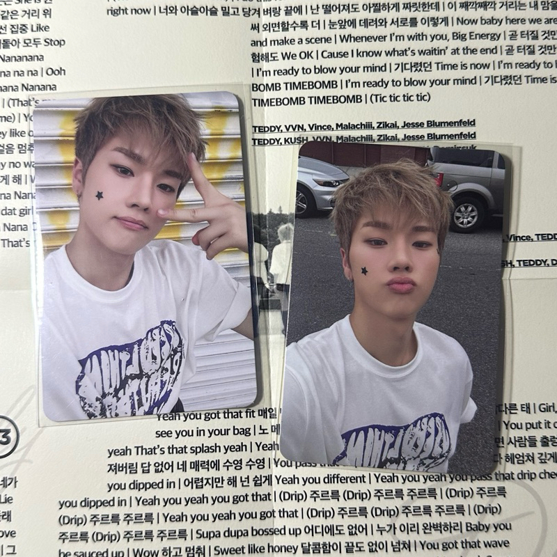 (deskripsi) photocard official xdinary heroes