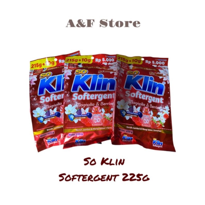 SO KLIN SOFTERGENT