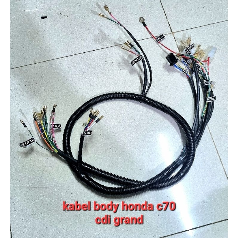 kabel body honda c70 cdi grand basis grand 12 volt