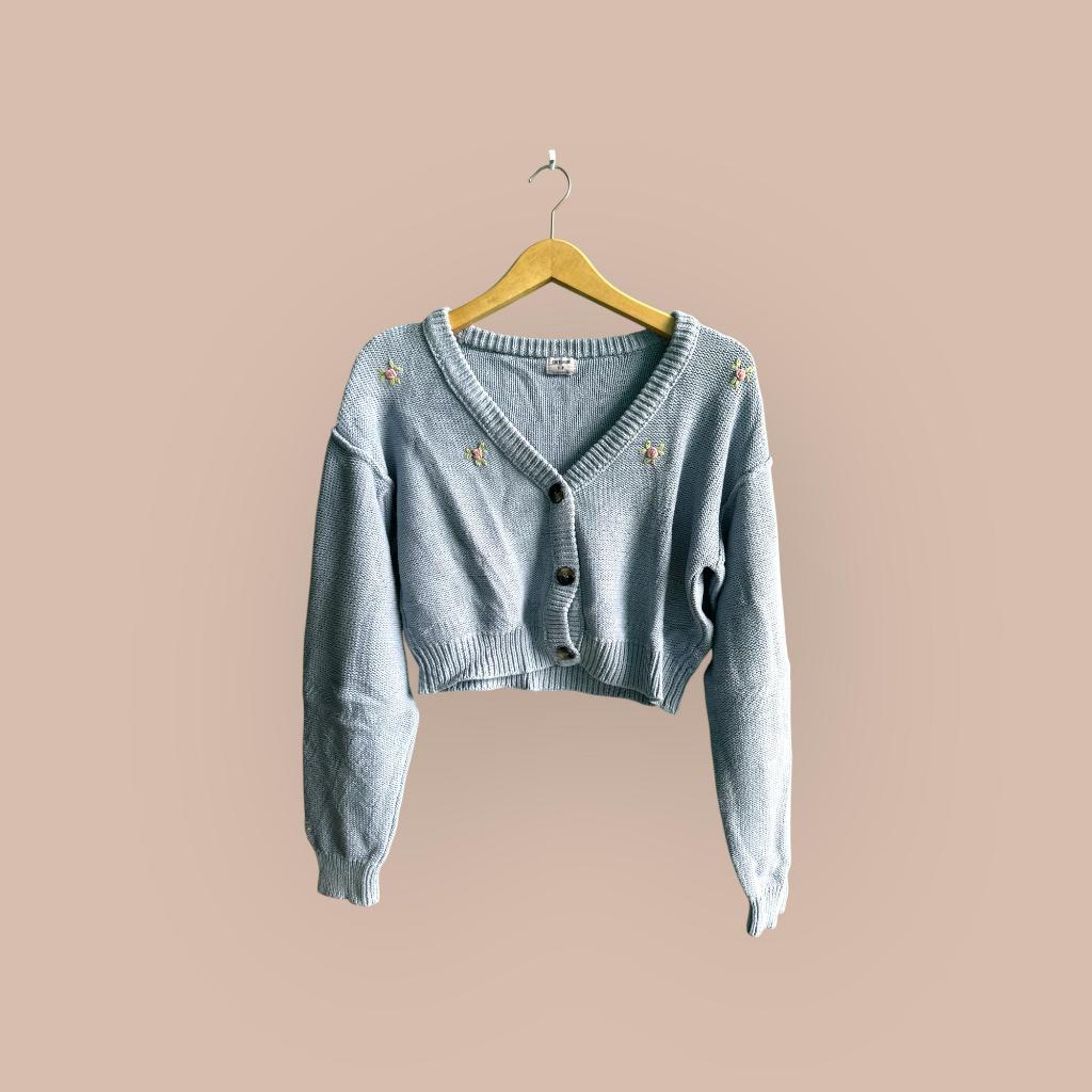 Cardigan Knit crop COTTON ON ( Preloved )