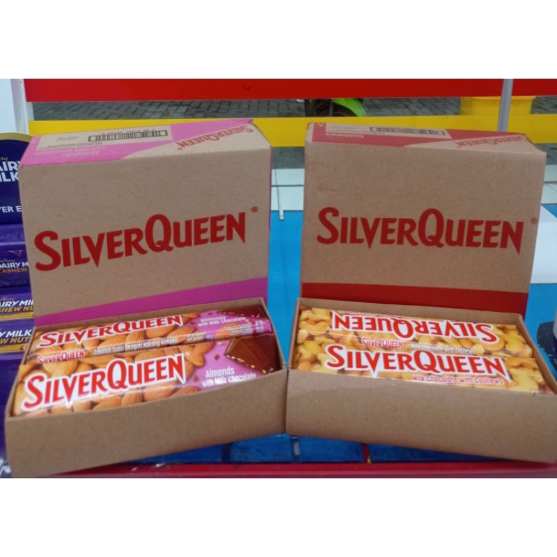 

Silverqeen almons/cashewes 55g 1Box