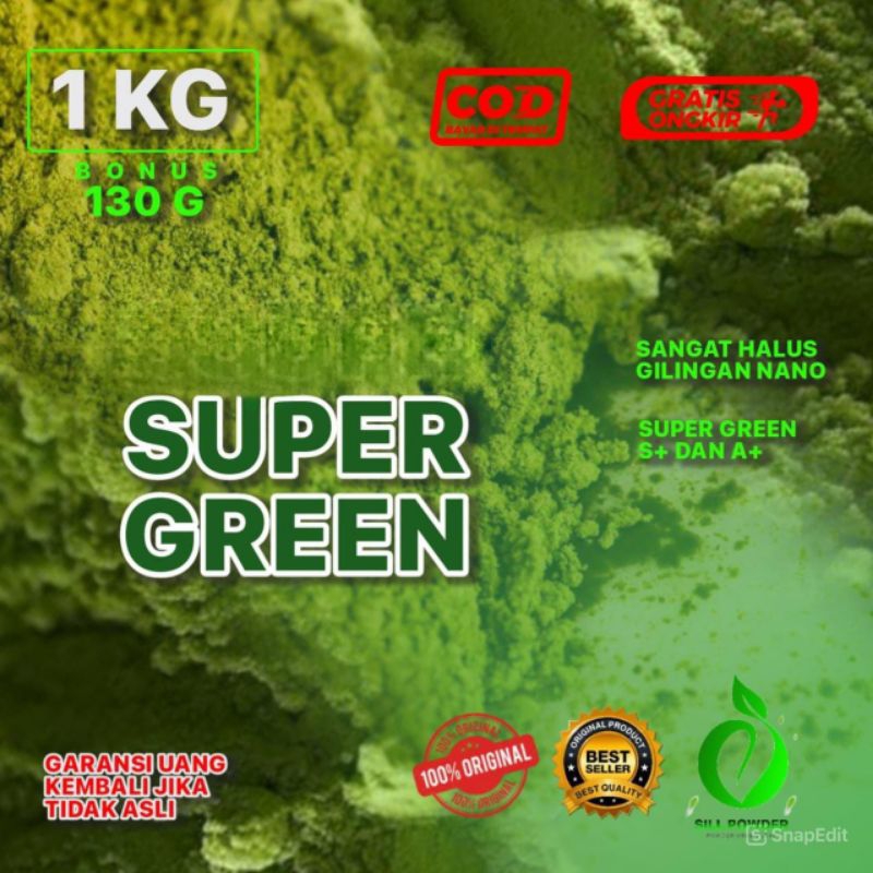 

SILLPOWDER BUBUK DAUN KELOR 100% ORIGINAL DAN BONUS 130g
