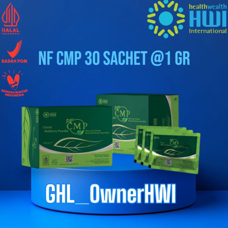 NF CMP 30 Sachet @1 gr Original 100% Distributor HWI asam lambung kolestrol pelangsing