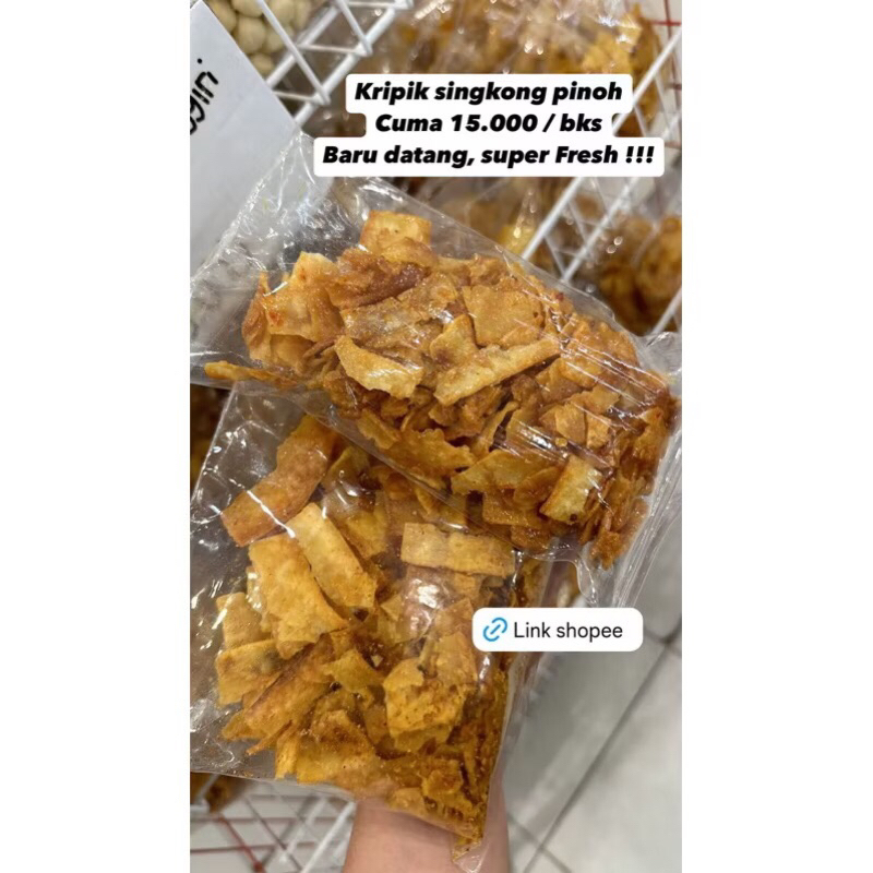 

KRIPIK SINGKONG KHAS PINOH 150GRAM || KRIPIK UBI PINOH || KRIPIK SINGKONG KUNYIT ASIN DAN PEDAS MANIS KHAS NANGA PINOH