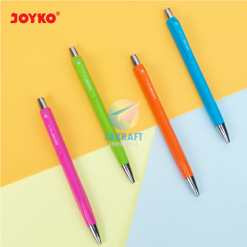 

(1 Pcs) Pensil Mekanik 2B JOYKO MP-50 Tebal 0.7 mm Retractable Mechanical Pencil