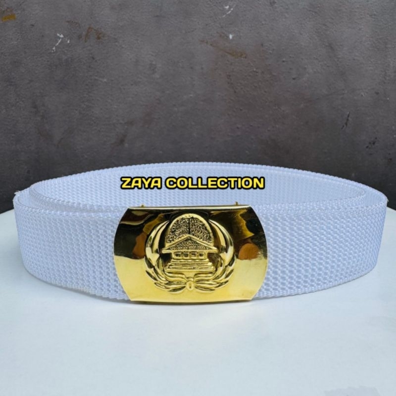 Sabuk Korpri | Ikat pinggang Korpri braso TALI PUTIH