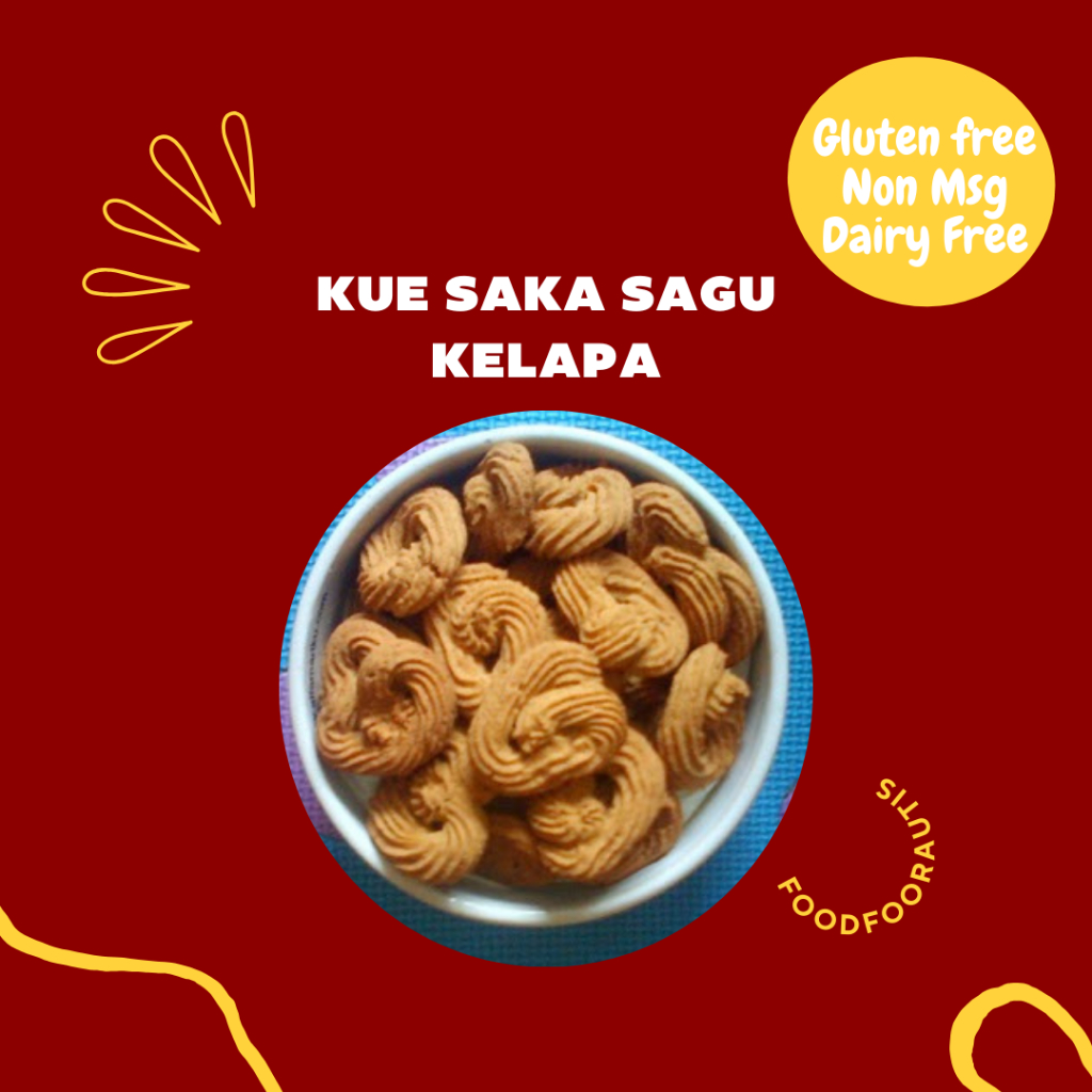 

Kue Sagu Kelapa Non Telur Non Msg Gluten Free Snack Autisme