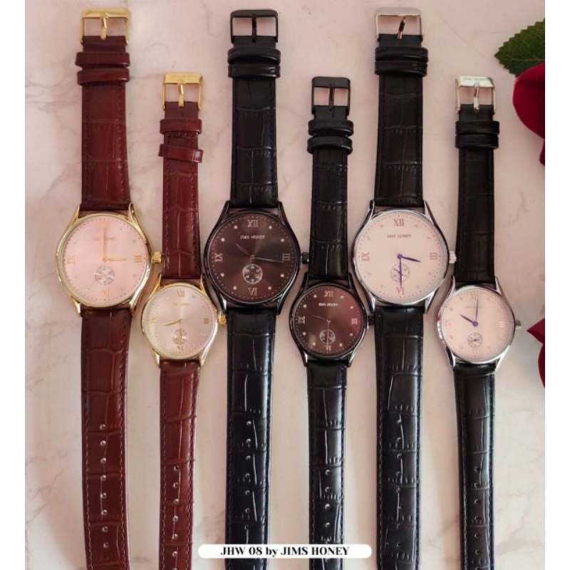 JUAL PER PCS JAM TANGAN JHW08 MERK JIMSHONEY JAM TANGAN KLASIK COWOK JAM TANGAN KLASIK CEWEK JAM TAN