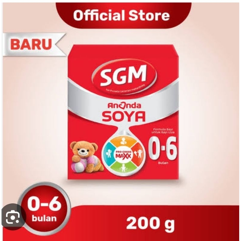 susu sgm 200 gr 0-6 bulan