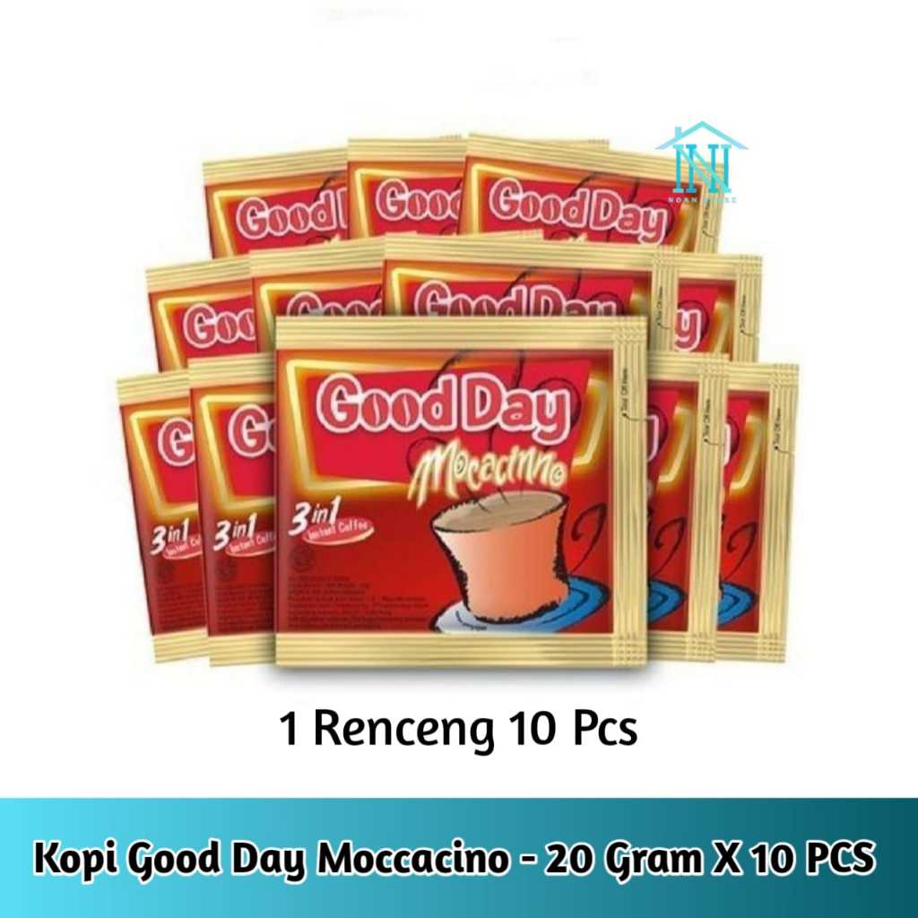 

Kopi Good Day Moccacinno 3In1 - 20 Gram X 10 Sachet
