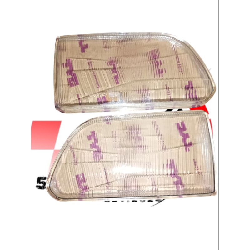 Mika kaca lampu depan mobil toyota starlet kapsul 90-91 TYC