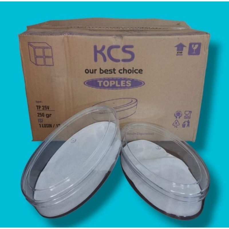 TOPLES OVAL 250GR 250 Gram KCS 12PCS