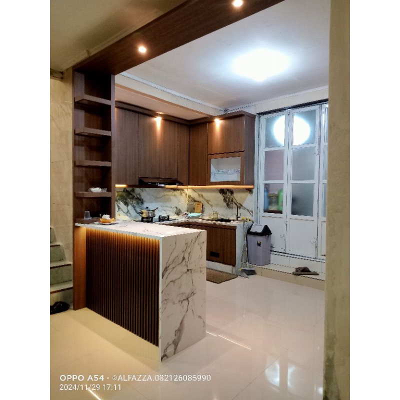 KITCHEN SET MINI BAR CUSTOM // BY_ALFAZZA // KITCHEN SET PERMETER // LEMARI DAPUR SERBAGUNA // KITCH