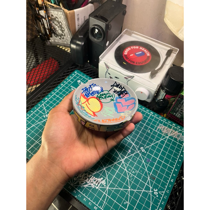 Asbak Skatepark Graffiti | Ashtray | Asbak | Clay | Clay art | Clay custom | Asbak Skena | Asbak Y2K