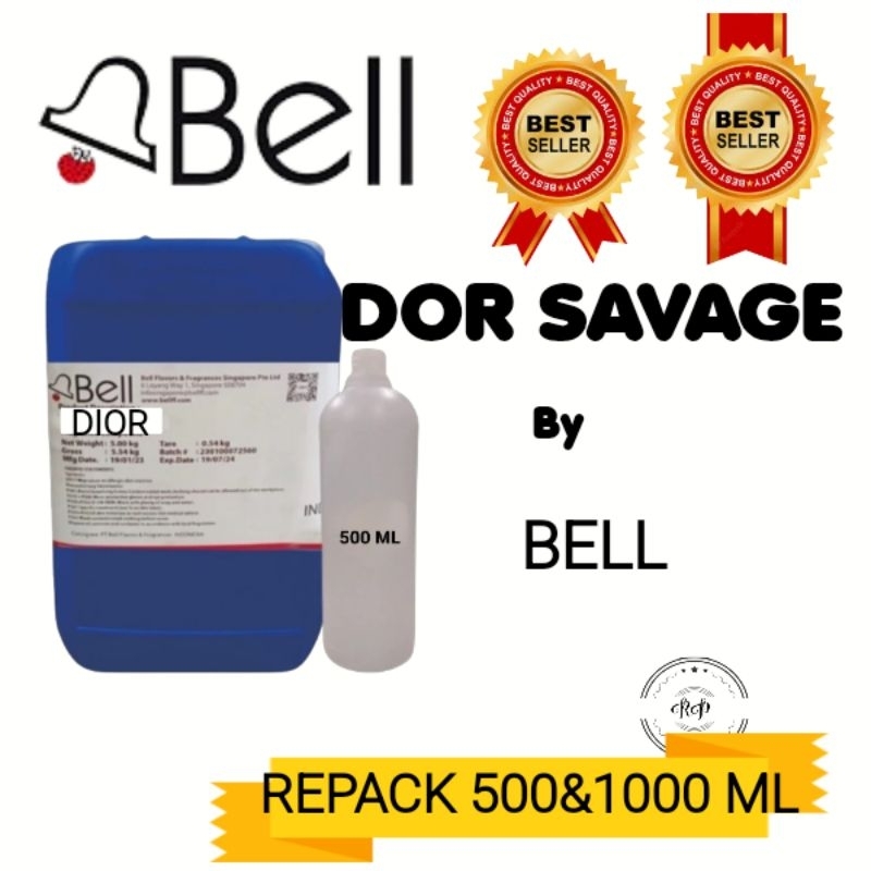 DOR SAVAGE BELL KEMASAN REPACK 500&1000 ML