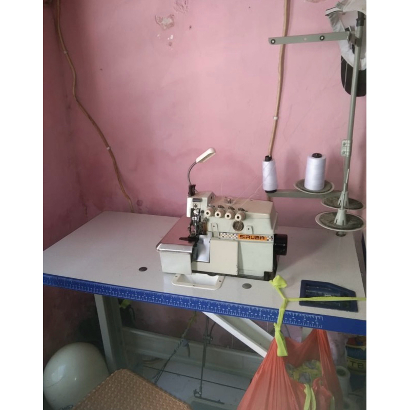 Mesin Obras Merk Siruba Ori Benang 4
