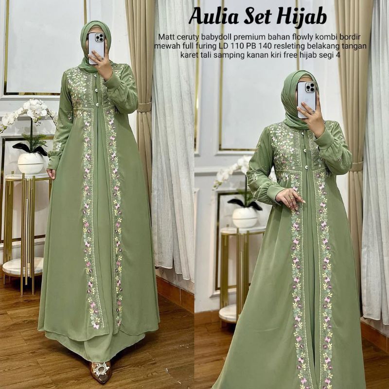 Aulia set hijab Label Madani