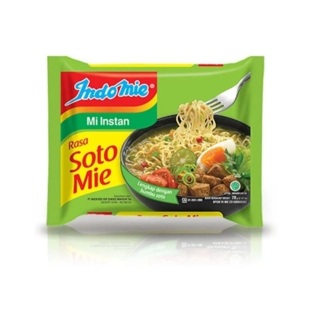 

INDOMIE SOTO MIE 1 DUS ISI 40 PCS