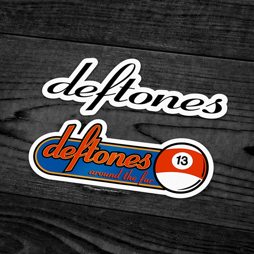 (DEFTONES) Sticker Band DEFTONES (BOOTLEG)