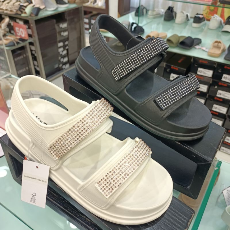 sepatu sandal wanita/sandal tali spons/karet NEVADA original