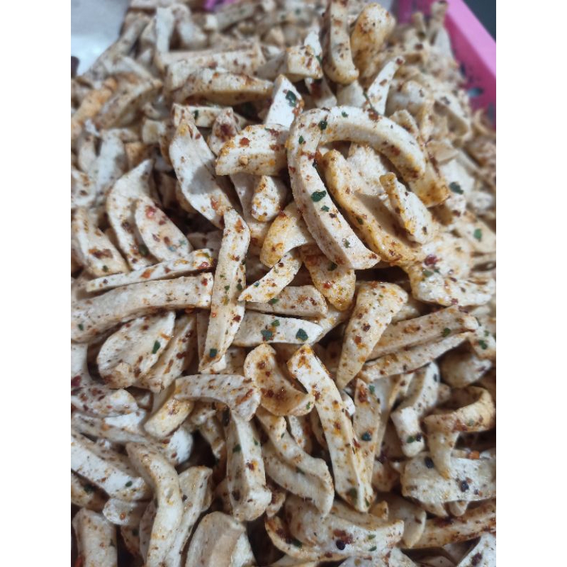 

BASRENG DAUN JERUK ( 50gr ) PEDAS BUMBU BASAH | BASRENG BASO GORENG