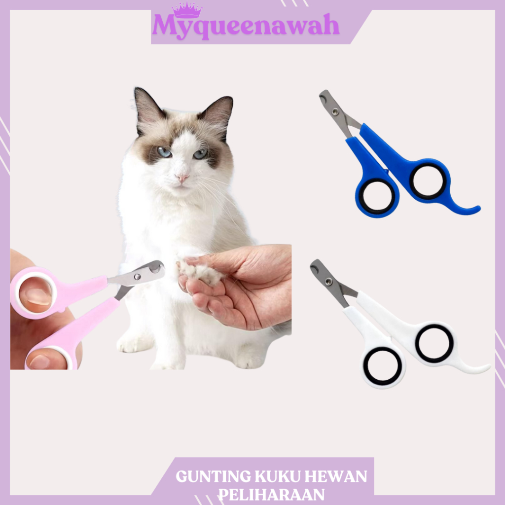 Gunting Kuku Kucing /Cat Nail Clipper/Kelinci / Anjing / Pemotong Kuku Anak Hewan Nail Clipper