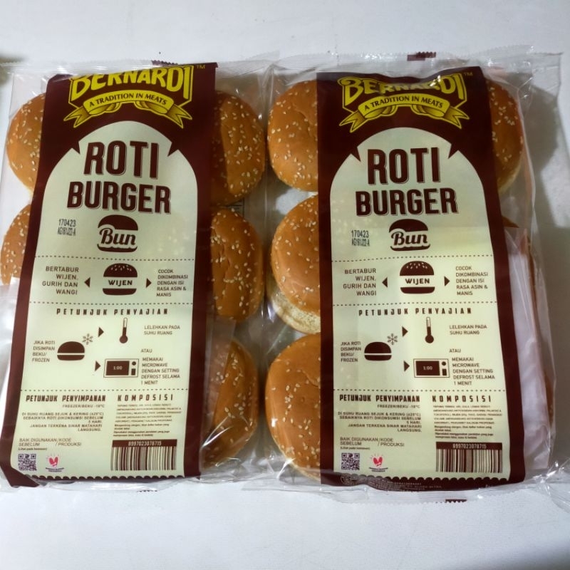 

BERNARDI ROTI BURGER WIJEN ISI 6