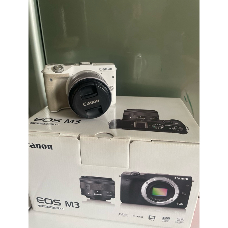 Canon EOS M3 kit - / second like new