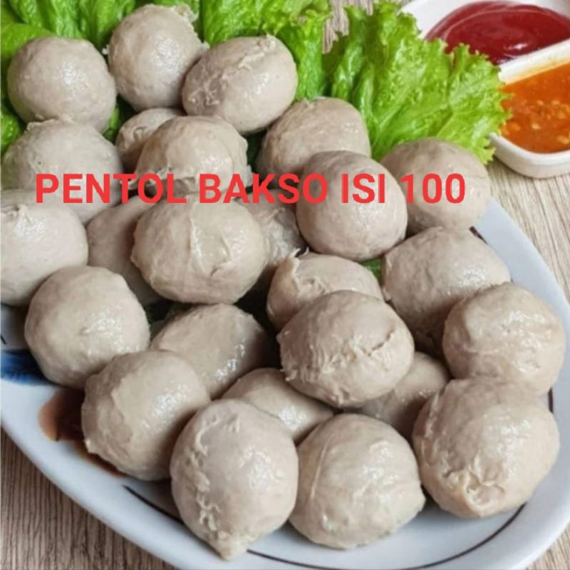 

Pentol Bakso Sapi isi 100 dijamin HALAL